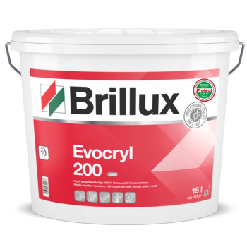 Brillux Evocryl 200 Fassadenfarbe 15.00 LTR